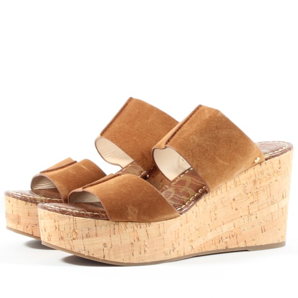 Sam Edelman Shoes - Sam Edelman Damara Platform Wedge Sandals Size 10